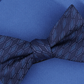 Conjunto de gravata borboleta e lenço de bolso masculino Alfani, 2 peças, azul, tamanho regular