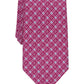 Gravata Perry Ellis Selby Neat Masculina Rosa Tamanho Regular