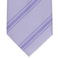 Gravata Slim Alfani Masculina Trinity Stripe Roxa Tamanho Regular