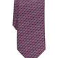 Gravata Alfani Slim Geo Masculina Rosa Tamanho Regular