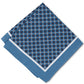Lenço de bolso medalhão sólido Alfani masculino azul tamanho regular