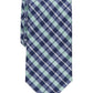 Gravata xadrez clássica Everberg masculina Club Room, verde, tamanho regular