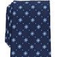 Gravata Medalhão Floral Clássica Masculina Club Room Azul Tamanho Regular