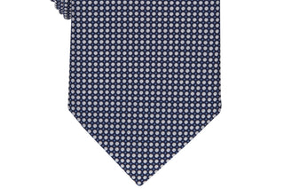 Gravata Carlton Dot Masculina Club Room Azul Tamanho Regular