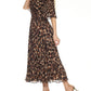 Joseph Ribkoff - Animal Print Chiffon Dress