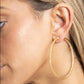 Sahira - Women's Brittney Cz Hoop Earrings