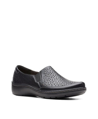 Clarks Women's Collection Cora Sky Flats Black Size 7.5 W