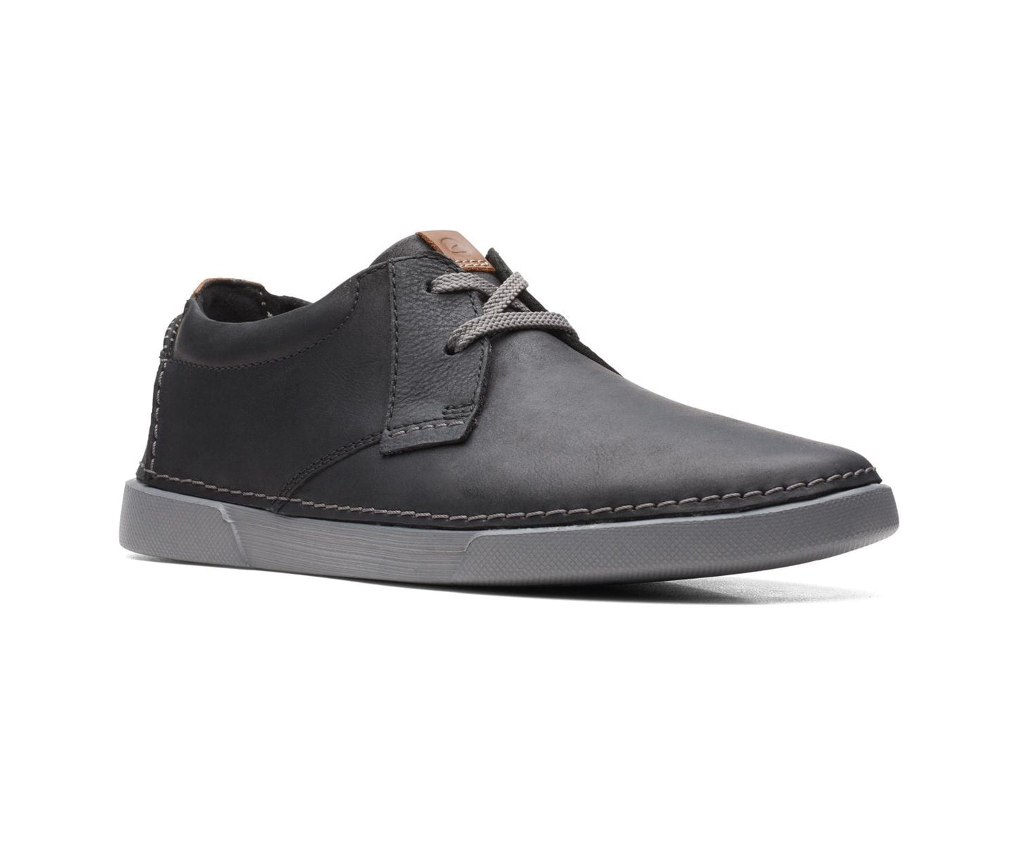 Clarks Gereld Low Lace Up Shoes Masculino Preto Tamanho 11,5 M