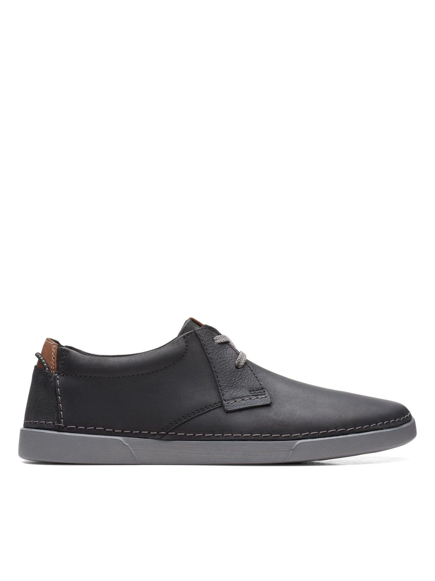 Clarks Gereld Low Lace Up Shoes Masculino Preto Tamanho 11,5 M