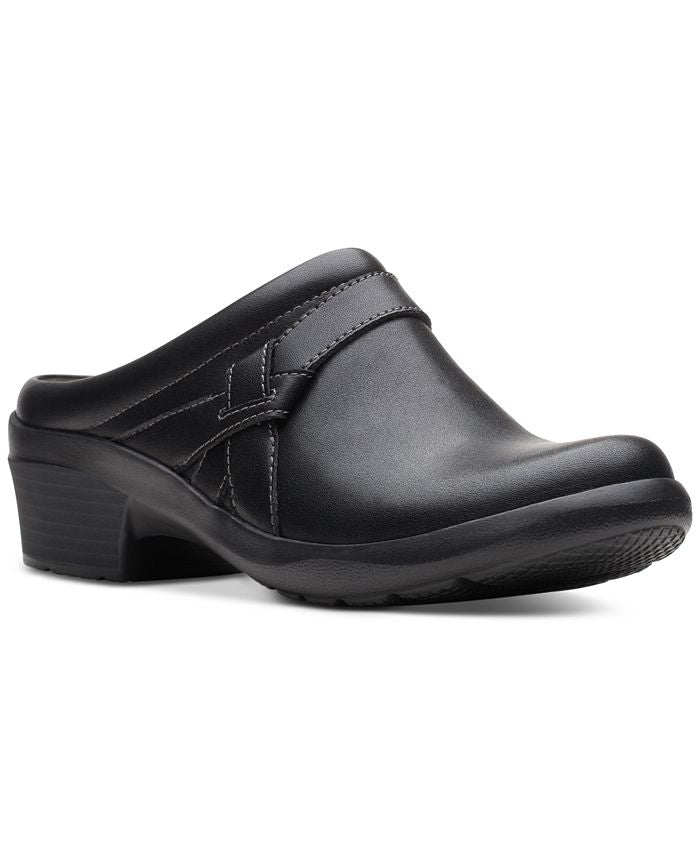 Tamancos Clarks Angie Mist Femininos Pretos Tamanho 7,5 M