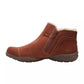 Clarks Roseville Aster Botins Elásticos com Botões Femininos Marrom Tamanho 8,5 W