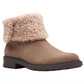Botas Clarks Opal Zip para Frio Femininas Marrom Tamanho 10M