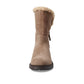 Botas Clarks Opal Zip para Frio Femininas Marrom Tamanho 10M
