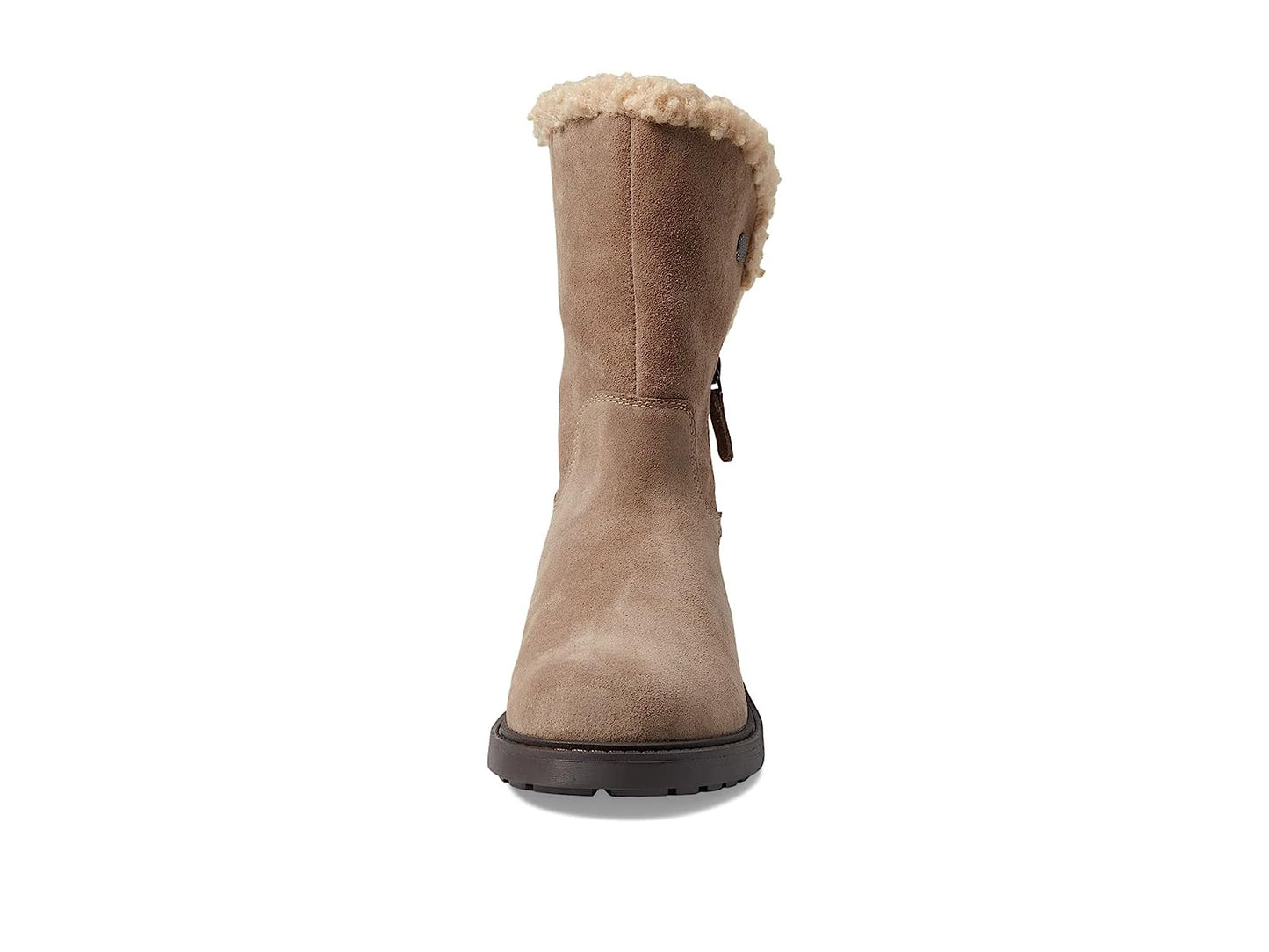 Botas Clarks Opal Zip para Frio Femininas Marrom Tamanho 10M