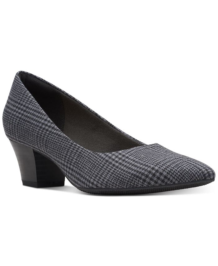 Clarks Teresa Step Dress Scarpin Feminino Preto Tamanho 6,5 M