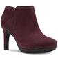 Clarks Ambyr Gem Plataforma Botas Femininas Vermelhas Tamanho 7 M