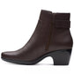 Botas femininas Clarks Emily Holly marrom tamanho 8,5 M