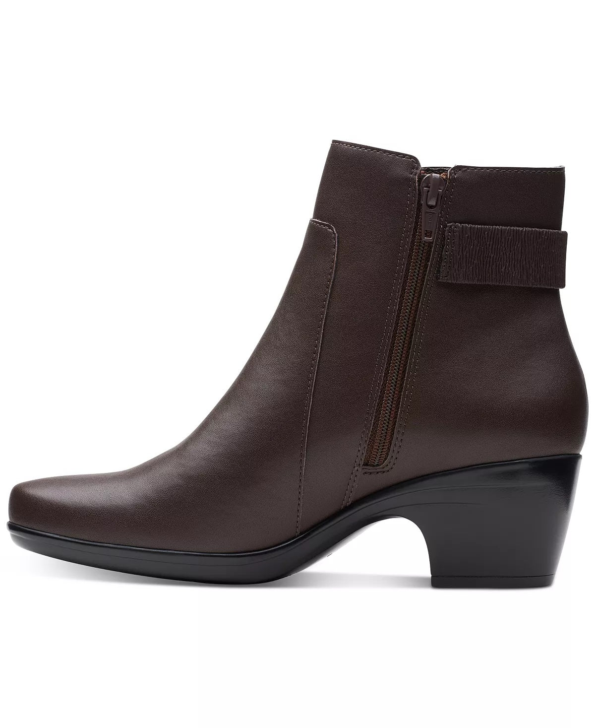 Botas femininas Clarks Emily Holly marrom tamanho 8,5 M