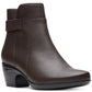 Botas femininas Clarks Emily Holly marrom tamanho 8,5 M
