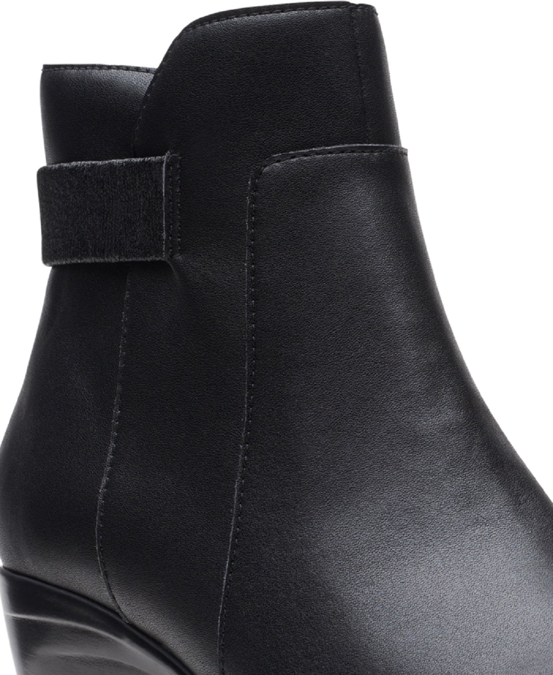 Botas femininas Clarks Emily Holly pretas tamanho 7,5 M