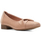Sapatilhas femininas Clarks Tilmont Dalia Slip On Marrom Tamanho 6,5 M