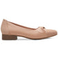 Sapatilhas femininas Clarks Tilmont Dalia Slip On Marrom Tamanho 6,5 M
