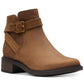 Botas Clarks Maye Strap Femininas Marrom Tamanho 7 M