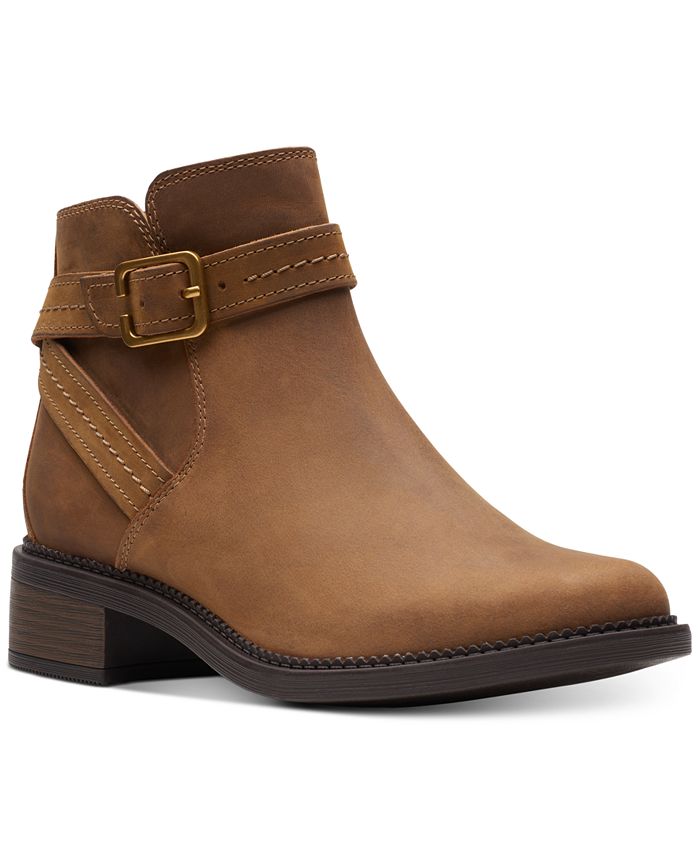 Botas Clarks Maye Strap Femininas Marrom Tamanho 7 M