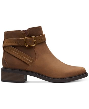 Botas Clarks Maye Strap Femininas Marrom Tamanho 7 M