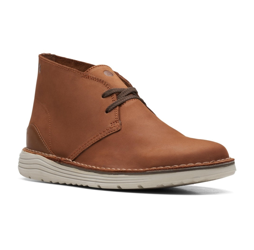 Botas Clarks Men's Collection Brahnz Mid Comfort, marrom, tamanho 10,5 M
