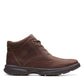 Botas Clarks Men's Collection Bradley Mid Comfort Marrom Tamanho 8M