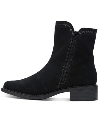 Botas Clarks Maye Zip Femininas Cinza Tamanho 8,5 M