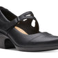 Clarks Emily Clover Mary Jane Scarpin Feminino Preto Tamanho 7,5 M