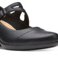 Clarks Emily Clover Mary Jane Scarpin Feminino Preto Tamanho 7,5 M
