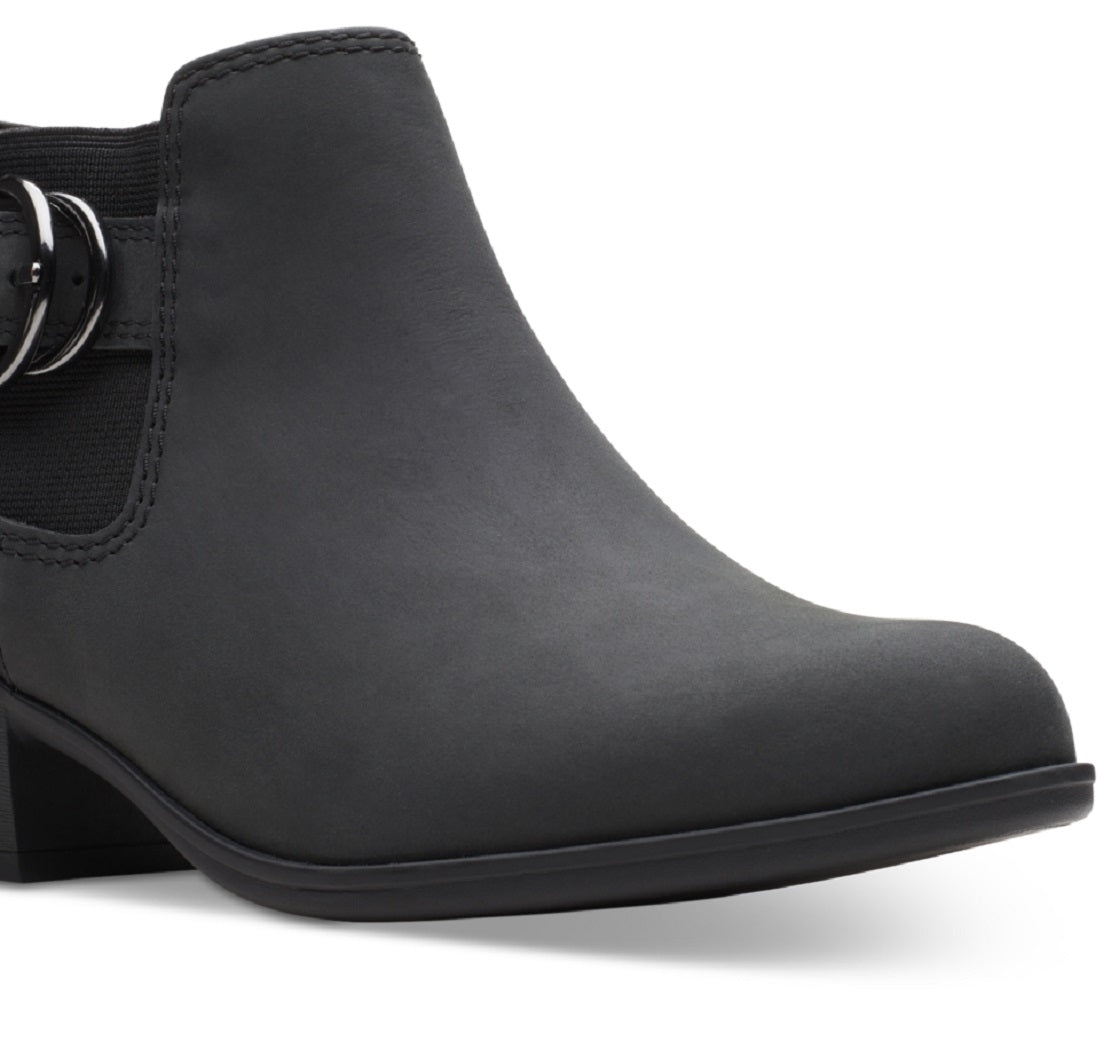 Botas Clarks Adreena Field Femininas Pretas Tamanho 7,5 M