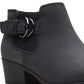 Botas Clarks Adreena Field Femininas Pretas Tamanho 7,5 M