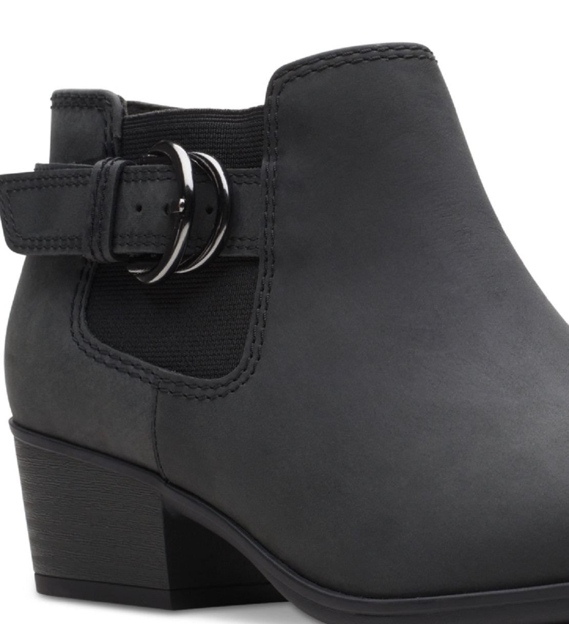 Botas Clarks Adreena Field Femininas Pretas Tamanho 7,5 M