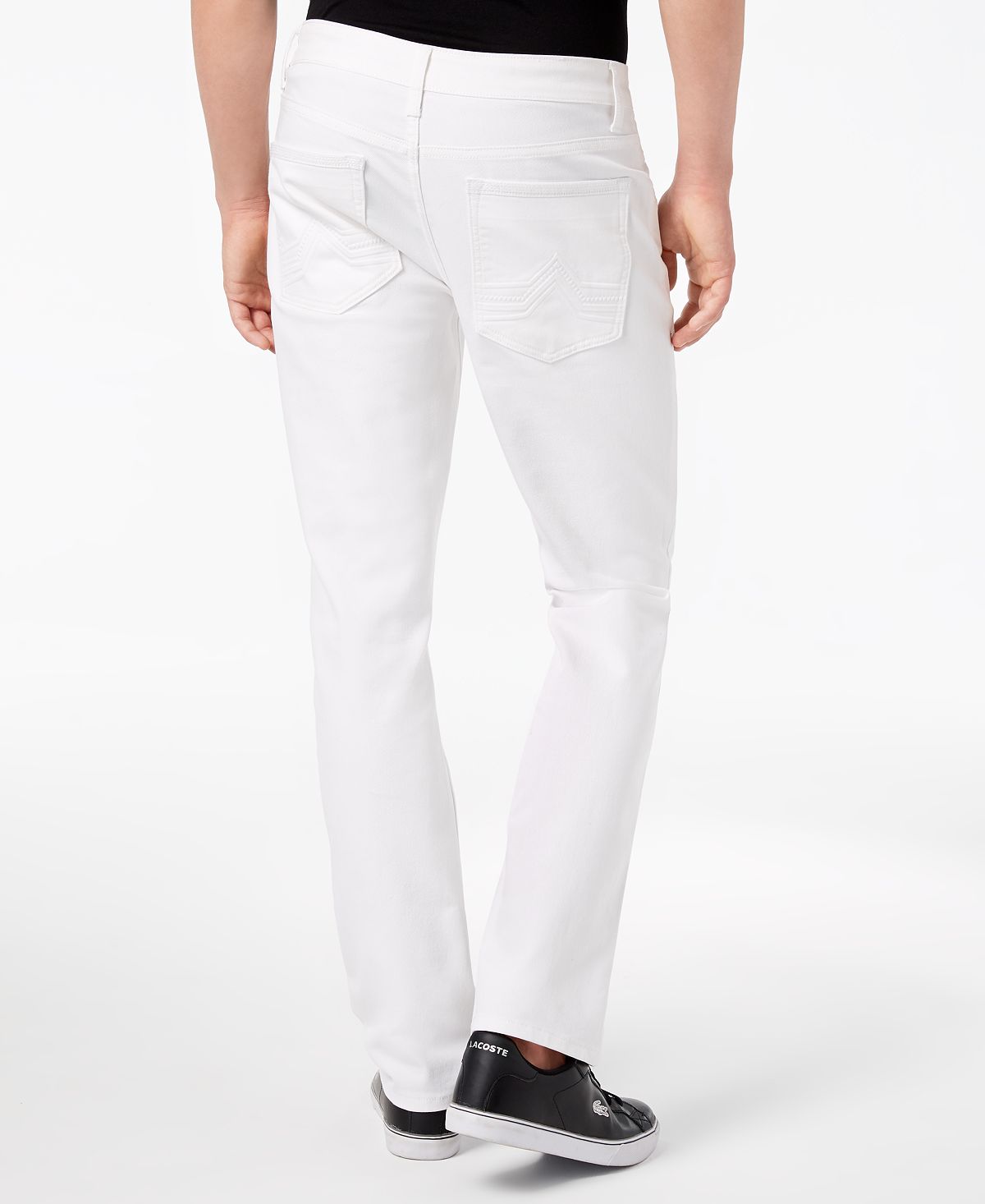 Calça jeans masculina Teller Slim Fit da INC International Concepts, branca, tamanho 38x30