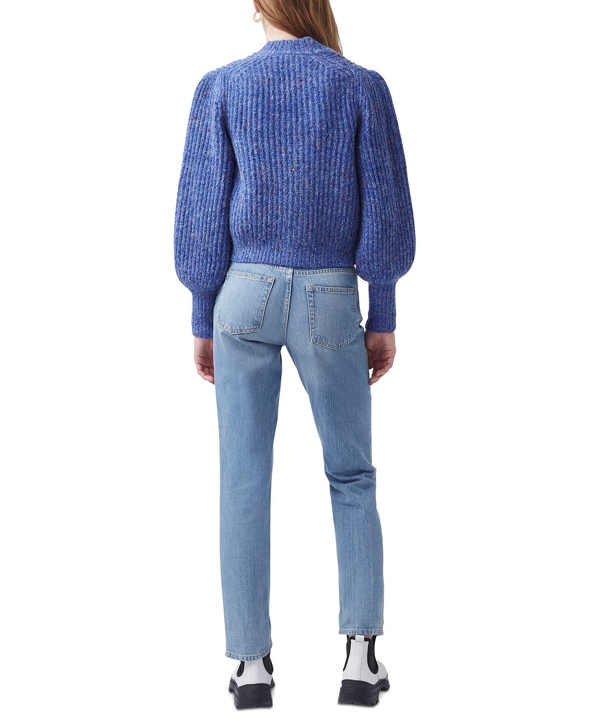 Cardigan Natalya Feminino French Connection Azul Tamanho Grande