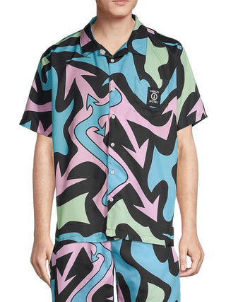 Camisa Masculina Dazed Cabana Tango Hotel Azul Tamanho P