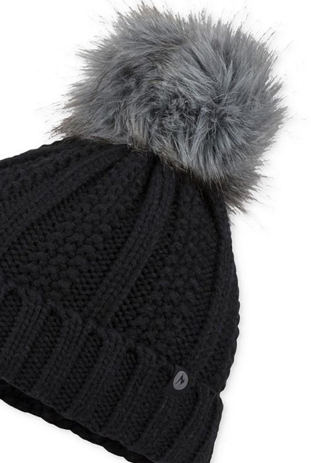 Chapéu Marmot Bronx Pom Pom Feminino Preto Tamanho Regular