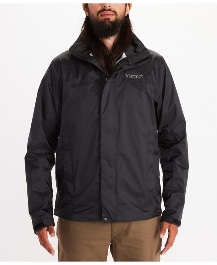 Jaqueta de chuva PreCip Eco masculina Marmot preta tamanho grande