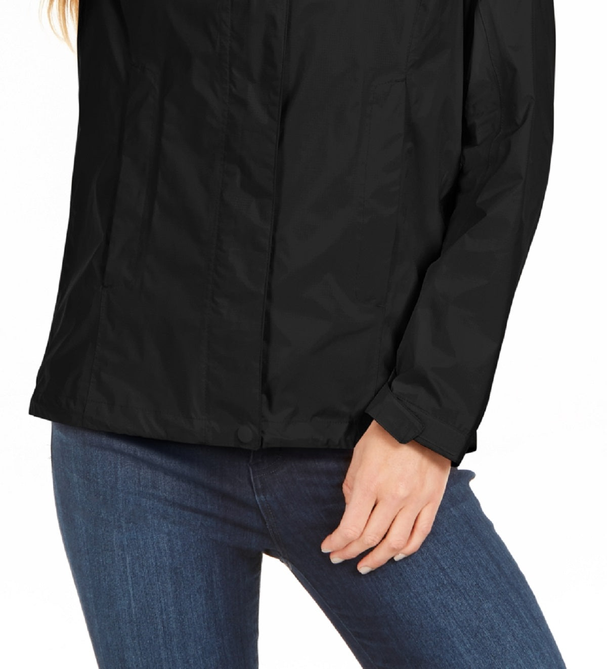 Jaqueta de chuva Precip Eco feminina Marmot, preta, tamanho pequeno