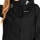 Jaqueta de chuva Precip Eco feminina Marmot, preta, tamanho médio