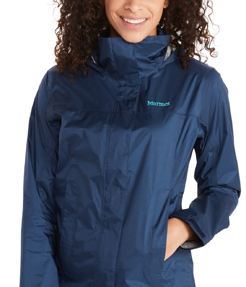 Jaqueta de chuva Precip Eco feminina Marmot, azul, tamanho X-S
