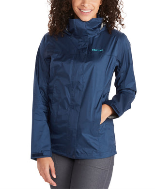 Jaqueta de chuva Precip Eco feminina Marmot, azul, tamanho X-S