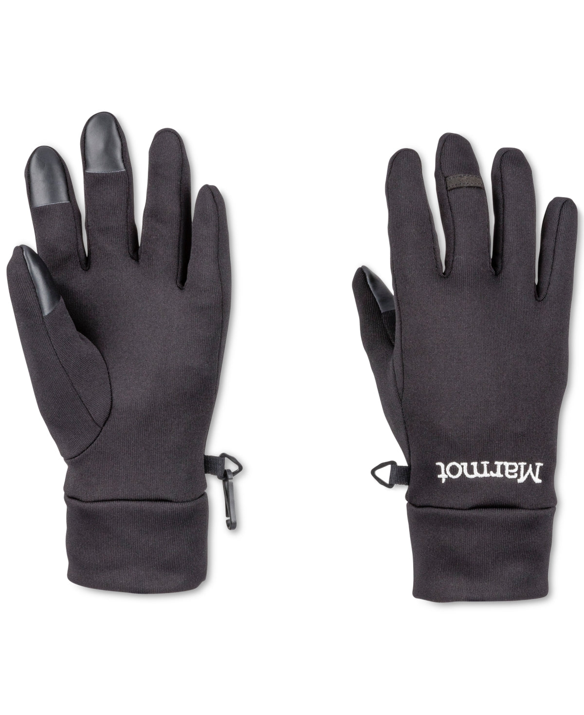Luvas Marmot Power Stretch Connect Femininas Pretas Tamanho P