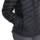 Jaqueta de plumas Highlander feminina Marmot preta tamanho X-S