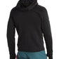 Moletom com capuz Marmot Olden Polartec com zíper masculino, preto, tamanho médio