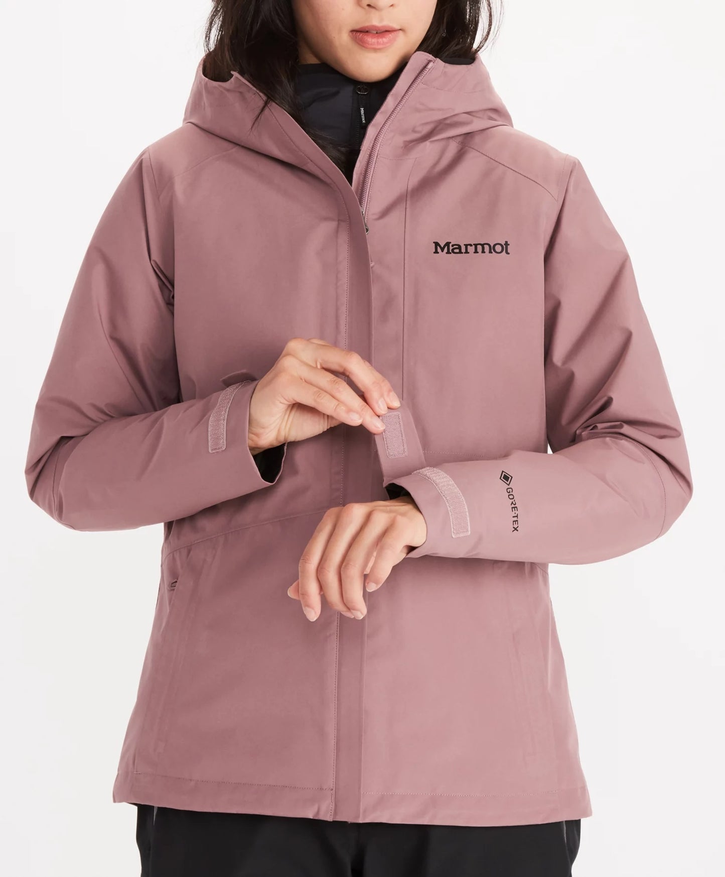Jaqueta minimalista feminina Marmot rosa tamanho X-S